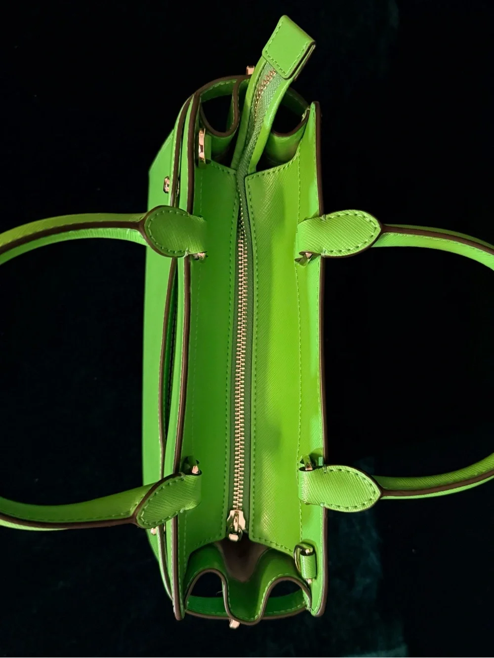 kate spade lime, green, New York Staci medium satchel